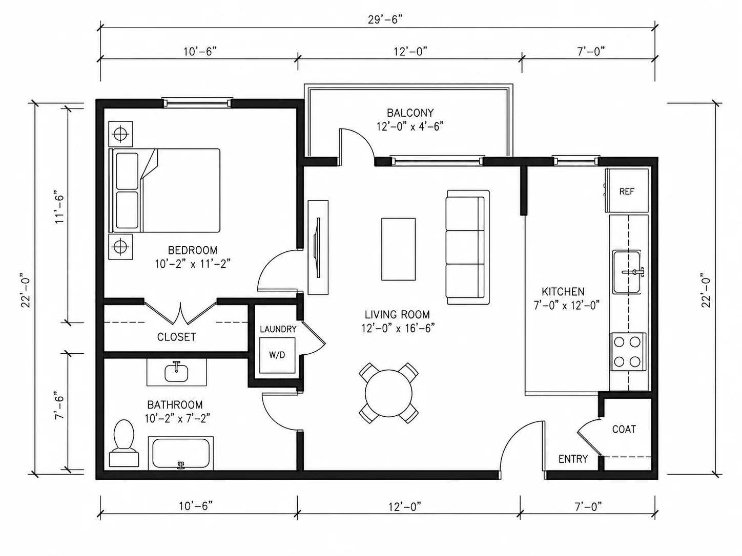 Old real estate listing photo converted into a digital layout